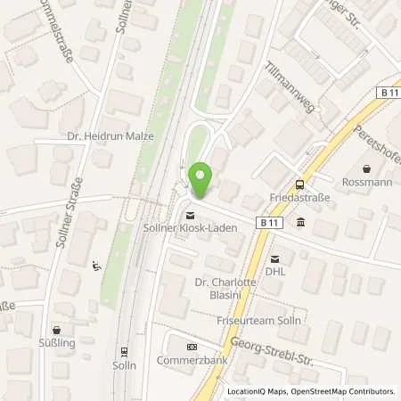 Standortübersicht der Tankstelle SWM Versorgungs GmbH in 81479 München