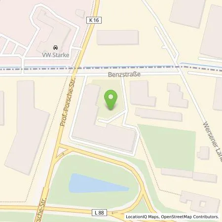 Standortübersicht der Tankstelle EnBW mobility+ AG und Co.KG in 49076 Osnabrück