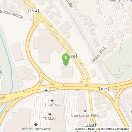 Standortübersicht der Tankstelle Walter Schneider GmbH & Co. KG in 57076 Siegen