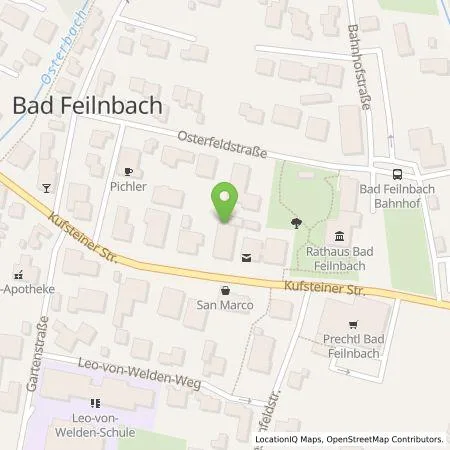 Standortübersicht der Tankstelle Stefan Klimt in 83075 Bad Feilnbach