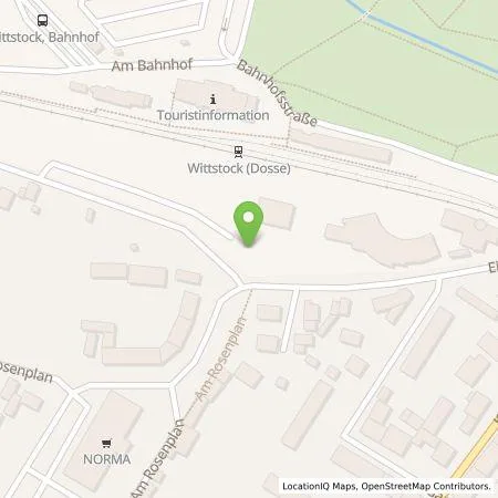 Standortübersicht der Tankstelle Sopho Neuruppin GmbH in 16909 Wittstock