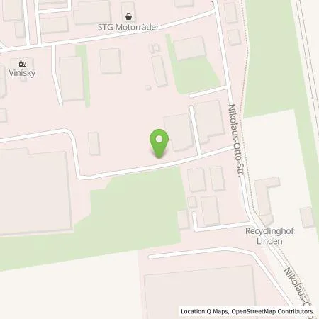 Standortübersicht der Tankstelle Atelmo GmbH in 35440 Linden