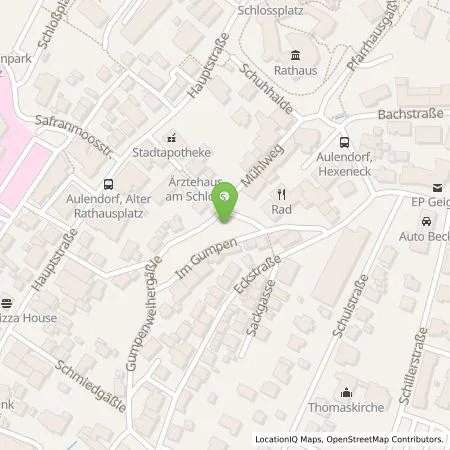 Standortübersicht der Tankstelle Spähn Betriebs-GmbH in 88326 Aulendorf