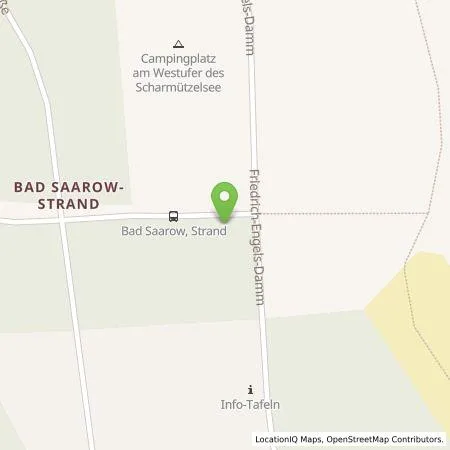 Standortübersicht der Tankstelle Amt Scharmützelsee (Körperschaft d. ö.R.) in 15526 Bad Saarow