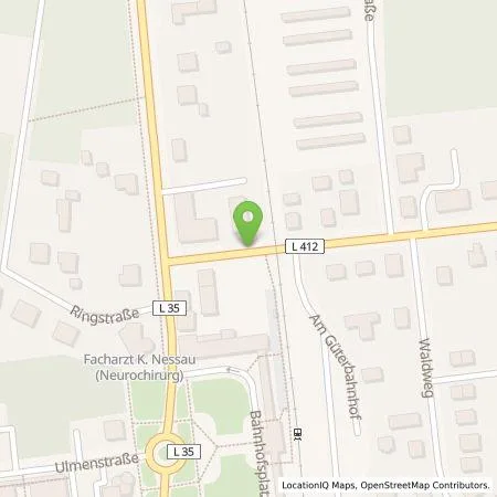 Standortübersicht der Tankstelle Amt Scharmützelsee (Körperschaft d. ö.R.) in 15526 Bad Saarow