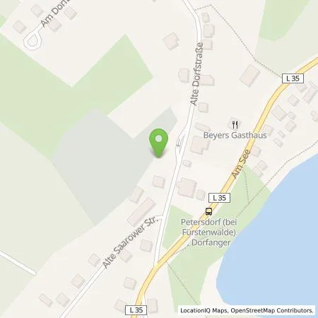 Standortübersicht der Tankstelle Amt Scharmützelsee (Körperschaft d. ö.R.) in 15526 Bad Saarow