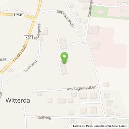 Standortübersicht der Tankstelle Pension zum Ross (Einzelunternehmen in 99189 Witterda