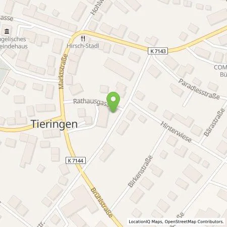 Standortübersicht der Tankstelle InterTranspo GmbH in 72469 Meßstetten