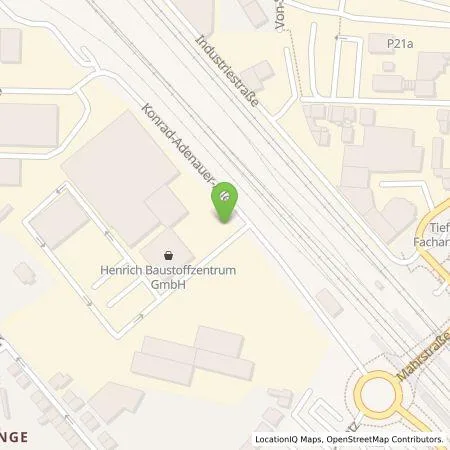 Standortübersicht der Tankstelle Beicon Energy GmbH in 53721 Siegburg