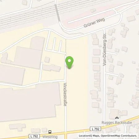 Standortübersicht der Tankstelle Haver & Boecker OHG in 59302 Oelde