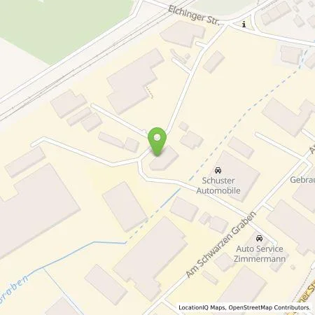 Standortübersicht der Tankstelle Lawrenciw GmbH in 89278 Nersingen