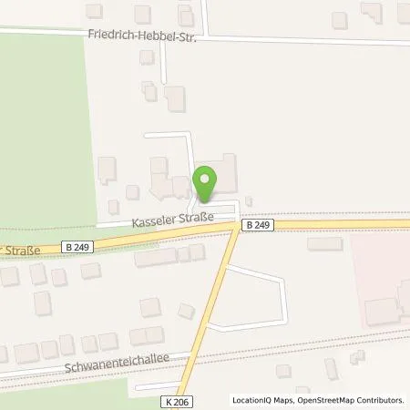 Standortübersicht der Tankstelle Elektrotechnik Robert Weber e. K. in 99974 Mühlhausen