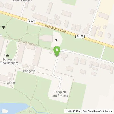 Standortübersicht der Tankstelle Stiftung Schloss Neuhardenberg GmbH in 15320 Neuhardenberg