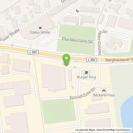 Standortübersicht der Tankstelle MERKUR Spielbank Monheim GmbH & Co. KG in 40789 Monheim