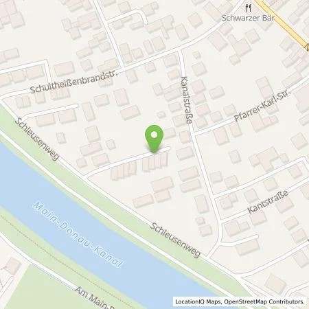 Standortübersicht der Tankstelle Wiemann Joachim in 96114 Hirschaid