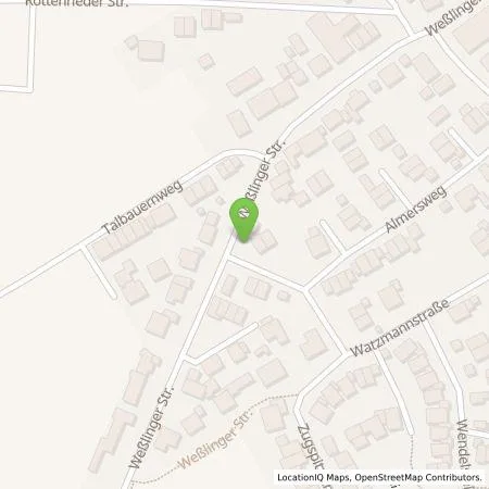 Standortübersicht der Tankstelle Michael Töll in 82205 Gilching