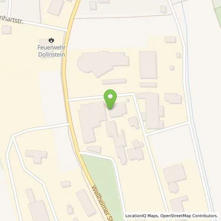 Standortübersicht der Tankstelle ratioplan GmbH in 91795 Dollnstein