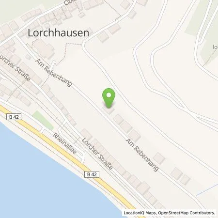 Standortübersicht der Tankstelle Peter Jani in 65391 Lorch