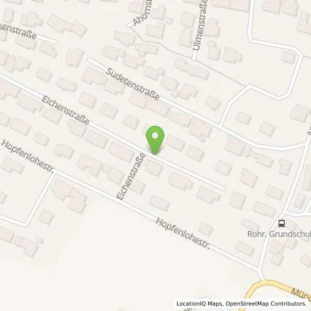 Standortübersicht der Tankstelle Christoph Pleyer in 93352 Rohr