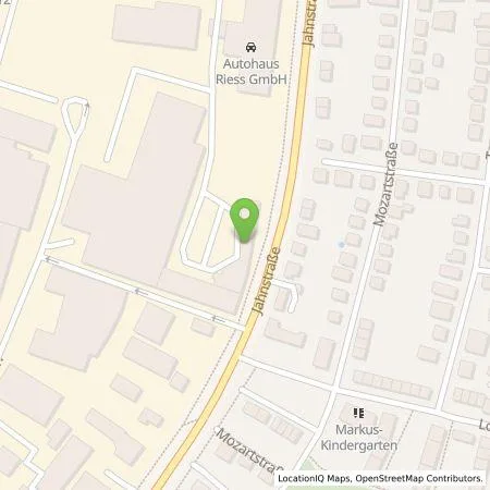Standortübersicht der Tankstelle Autohaus Riess GmbH in 88212 Ravensburg