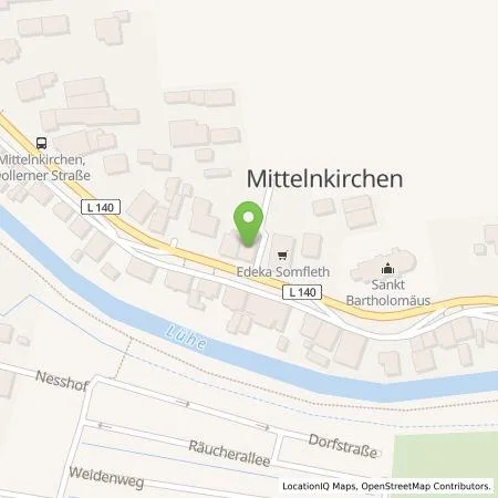 Standortübersicht der Tankstelle Samtgemeinde Lühe in 21720 Mittelnkirchen