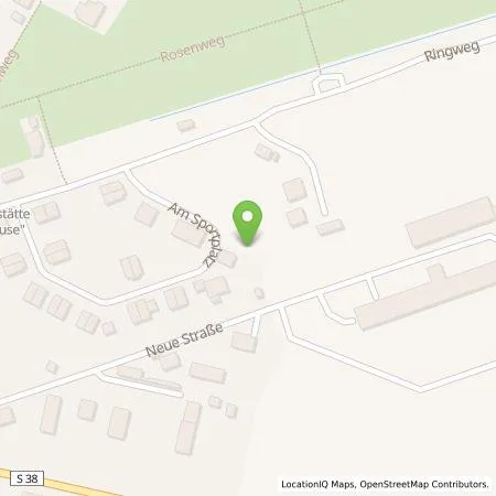 Standortübersicht der Tankstelle Jens Kohls in 04668 Parthenstein