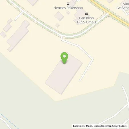 Standortübersicht der Tankstelle Grünstrom Meiningen GmbH in 98617 Meiningen