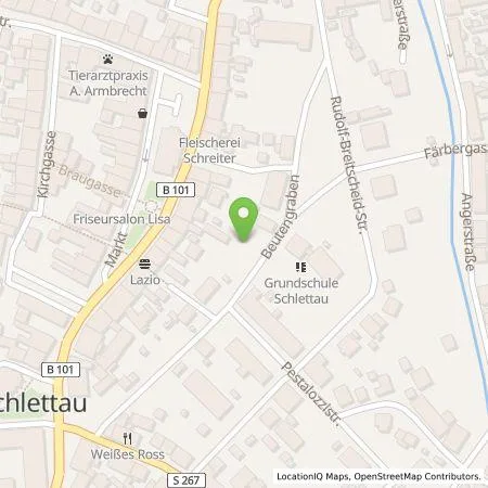 Standortübersicht der Tankstelle Schlettau-Online - Sven Ziller, Einzelunternehmen in 09487 Schlettau