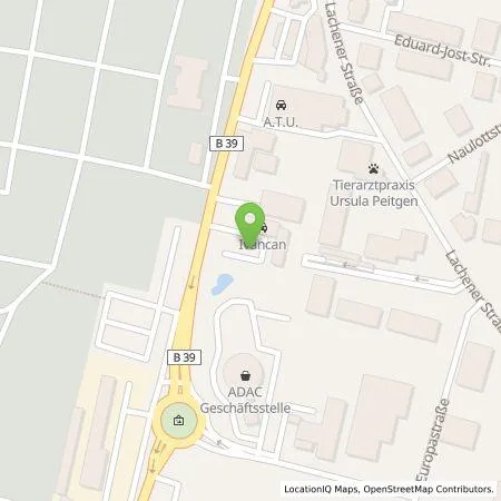 Standortübersicht der Tankstelle Autohaus Ivancan GmbH in 67434 Neustadt