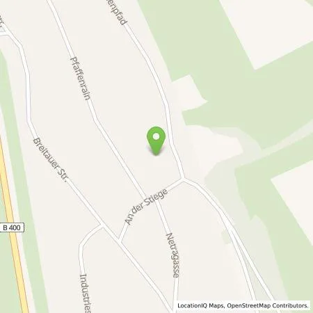 Standortübersicht der Tankstelle Schellhase-Fesch in 36205 Sontra, Ulfen