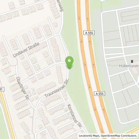 Standortübersicht der Tankstelle Stadtwerke Wesseling GmbH in 50389 Wesseling