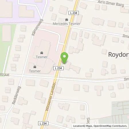 Standortübersicht der Tankstelle STERNPARTNER SE + Co.KG in 21423 Winsen