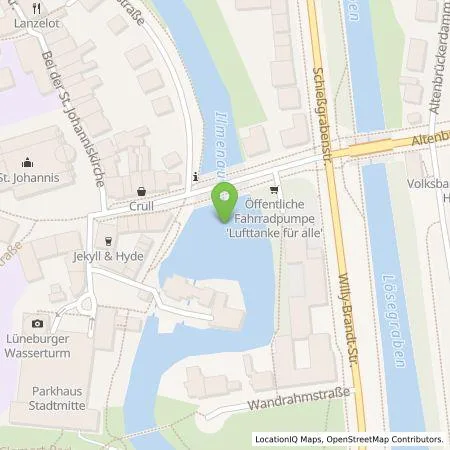 Standortübersicht der Tankstelle STERNPARTNER SE + Co.KG in 21337 Lüneburg