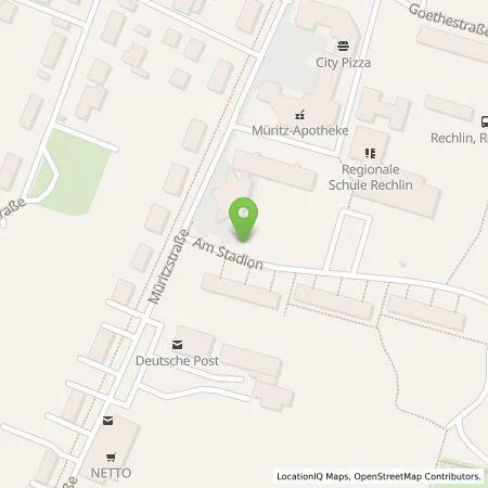 Standortübersicht der Tankstelle Gemeinde Rechlin in 17248 Rechlin