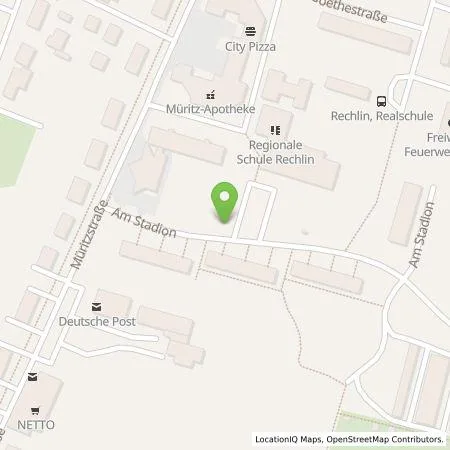 Standortübersicht der Tankstelle Gemeinde Rechlin in 17248 Rechlin