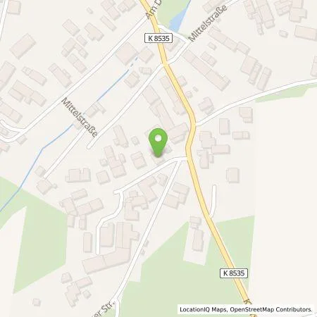 Standortübersicht der Tankstelle Arbeitsschutz Brandschutz Menzel in 01561 Thiendorf