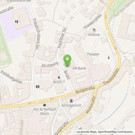 Standortübersicht der Tankstelle VR-Bank Altenburger Land eG in 04600 Altenburg