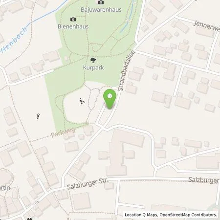 Standortübersicht der Tankstelle Gemeindewerke Waging am See in 83329 Waging