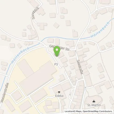 Standortübersicht der Tankstelle Gemeindewerke Waging am See in 83329 Waging