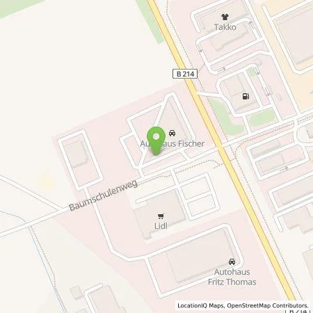 Standortübersicht der Tankstelle Autohaus Fischer GmbHwww in 29227 Celle