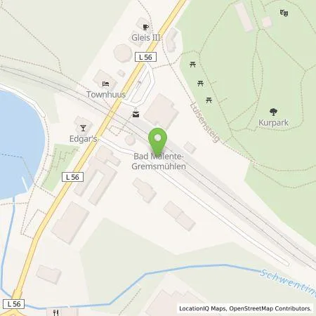 Standortübersicht der Tankstelle Gemeindewerke Malente AöR in 23714 Malente