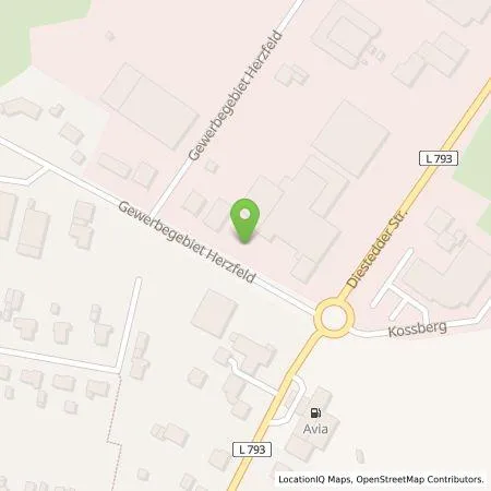 Standortübersicht der Tankstelle Mester GmbH & Co Beteiligungs KG in 59510 Lippetal