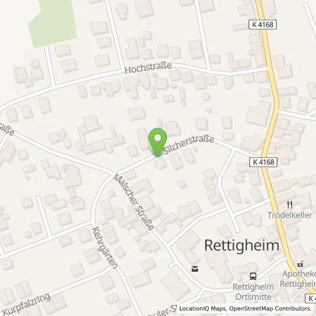 Standortübersicht der Tankstelle Braun Energiedienstleistungen GmbH & Co. KG in 69242 Mühlhausen