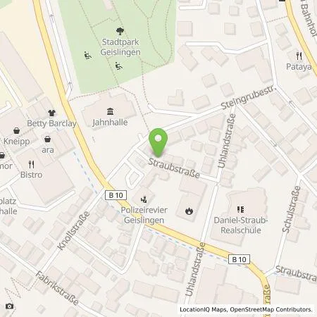 Standortübersicht der Tankstelle JS Immobiliengesellschaft UG in 73312 Geislingen