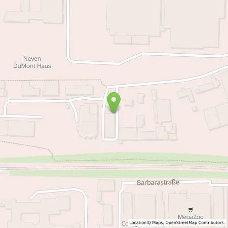 Standortübersicht der Tankstelle ElektroPhysik Dr. Steingroever GmbH & Co. KG in 50735 Köln