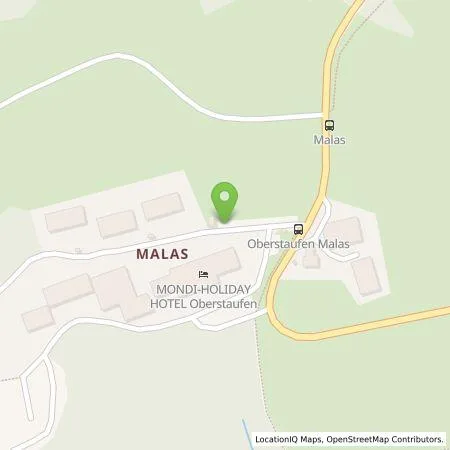 Standortübersicht der Tankstelle MONDI Resort Oberstaufen GmbH in 87534 Oberstaufen