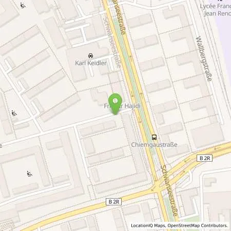 Standortübersicht der Tankstelle SWM Versorgungs GmbH in 81539 München