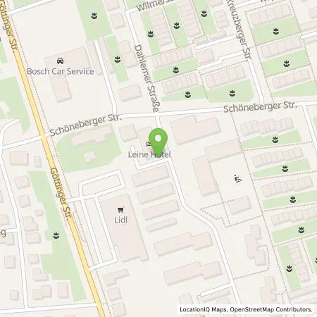 Standortübersicht der Tankstelle Leine Hotel GmbH in 30982 Pattensen