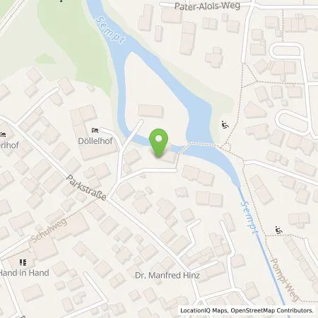 Standortübersicht der Tankstelle Sempt Nahenergie OHG in 85435 Erding