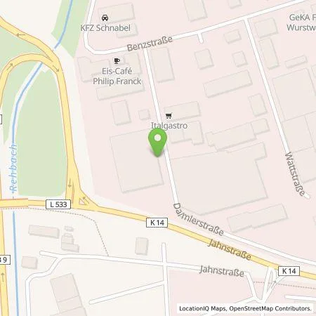 Standortübersicht der Tankstelle Holzbau Kraushaar GmbH & Co KG in 67141 Neuhofen